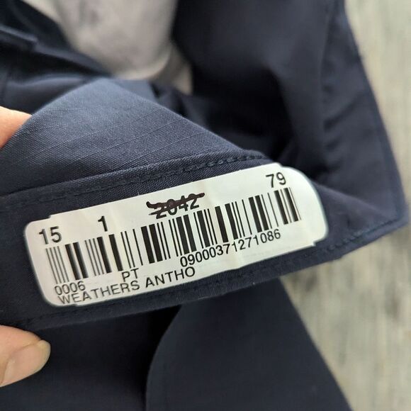 Carhartt Mens navy rip stop utility work or dress pants - Picture 6 of 6